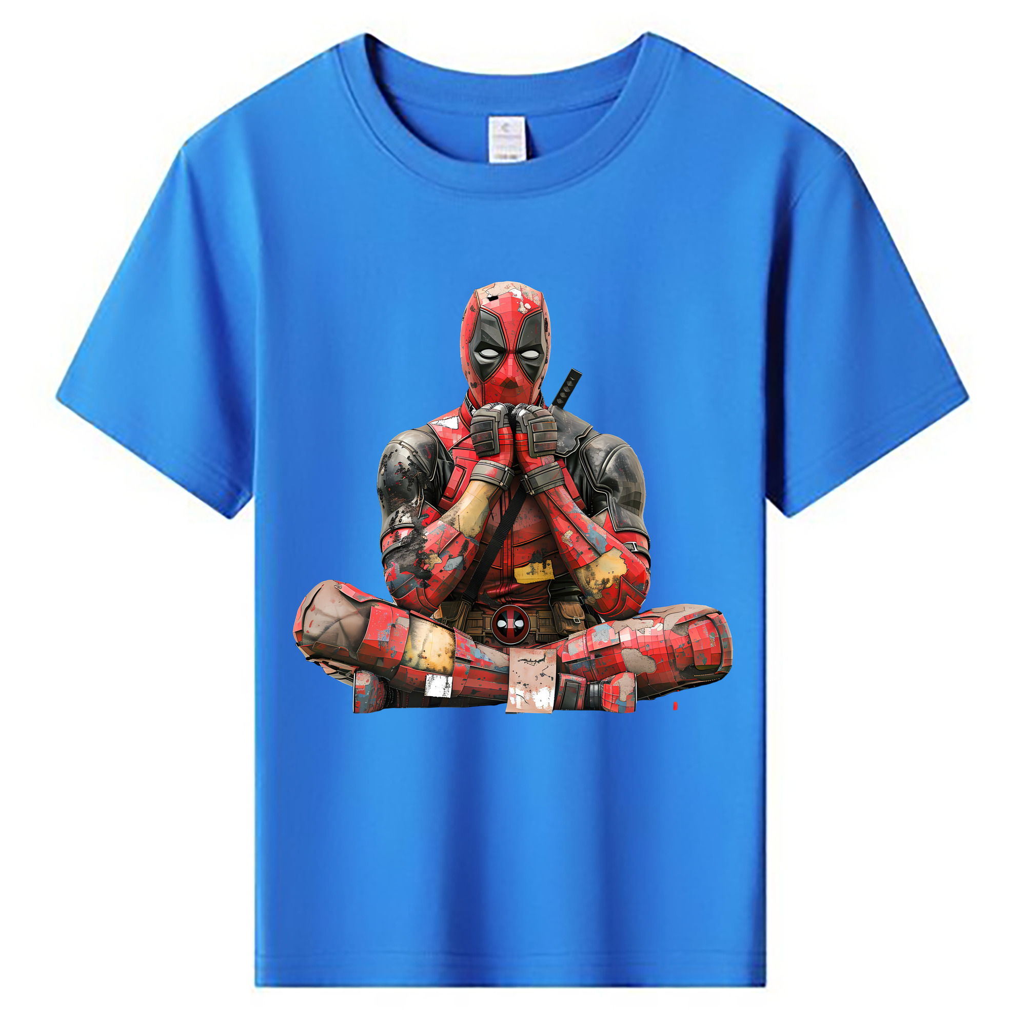 （画像用） Deadpool デッドプール 綿100％キッズTシャツ（フロントプリント）